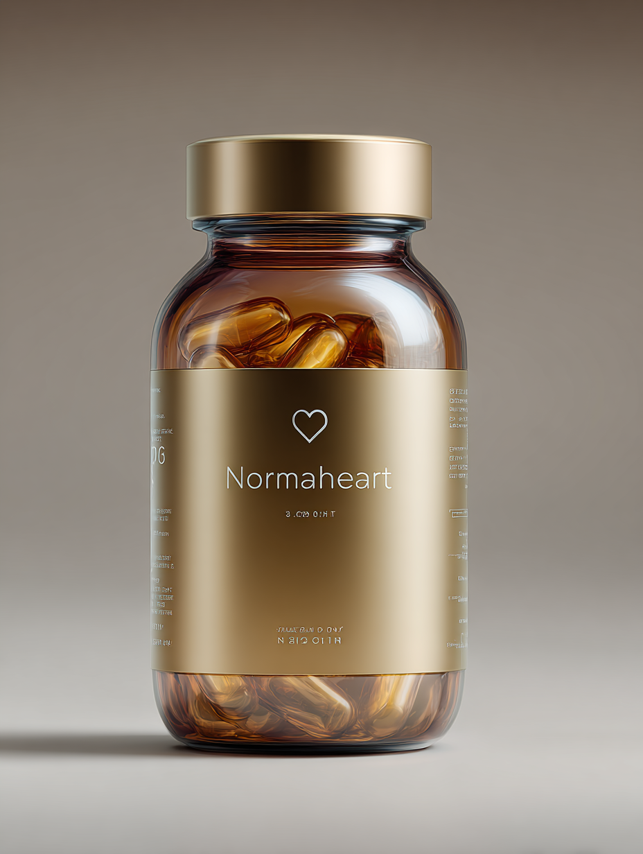 Supliment NormaHeart pentru tensiunea arterială - cutie cu 60 de capsule naturale pentru susținerea sănătății cardiovasculare și menținerea tensiunii normale